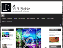 Tablet Screenshot of ladeleuziana.org